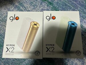 2個セット　新品glo hyper X2 グロー ハイパーエックスツー　ゴールド　デバイス　本体