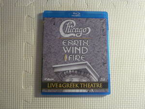 Blu-ray■シカゴ　CHICAGO AND EARTH, WIND & FIRE　LIVE AT THE GREEK THEATRE　中古