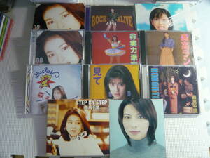 ユ）CD11枚セット■森高千里　DO THE BEST/ROCK ALIVE/TAIYO/森高ランド/非実力派宣言/ラッキー・セブン/見て/古今東西/他　中古