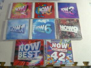 レ　CD8枚セット[NOW1/3/6/9/TV/EX/BEST/NOW THAT'S WHAT I CALL MUSIC42]中古