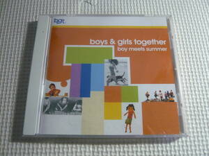 CD☆boys＆girls together/boy meets summer☆中古