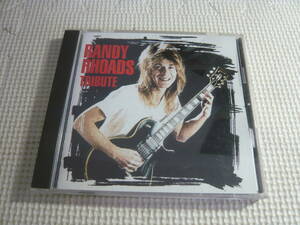 CD☆RANDY RHOADS　TRIBUTE☆中古