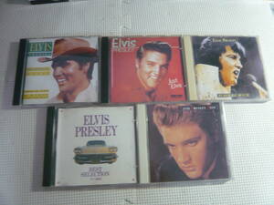 レ　CD5枚セット[ELVIS PRESLEY:Just Elvis/BEST SELECTION/Best　他]中古