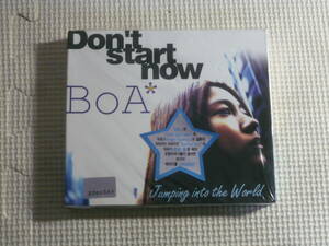 未開封　韓国版CD■Don’t start now　BoA　Jumping into the World