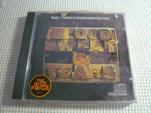 CD☆BLOOD,SWEAT＆TEARS-GREATEST HITS☆中古