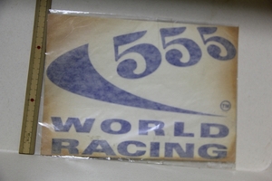 555 WORLD RACING ステッカー 検索 スバル インスパイア