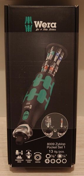 Ｗｅｒａ ８００９ サイクロップポケットセット１ 004280　【新品・未開封】