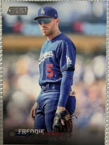 freddie freeman フリーマン topps stadium club ドジャース ベースカード