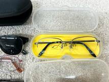 A269　眼鏡　メガネ　サングラス　大量　まとめ売り　ハヅキルーペ　Zippo　ジッポー　度あり　度なし_画像10