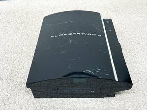 A294　PlayStation3　PS3　プレステ3　本体　CECHH00　クリアブラック　通電確認済み