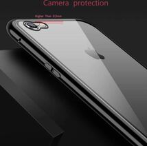 iPhone 8 Plus / 7 Plus用の磁気金属フレーム処理ガラスケース (色 : ブラック)_画像3