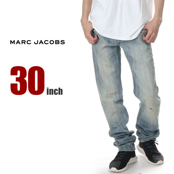【新品】【30インチ】マークジェイコブス デニムパンツ メンズ MARC BY MARC JACOBS スキニー ジーンズ Gパンツ ブランド 送料無料