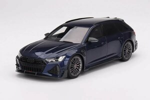 Top Speed 1/18 TS0504 2022年モデル アウディ ABT A6 RS6-R C8 SW STATION WAGON 2022 ナバーラブルーメタリック