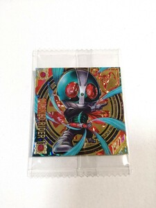 即決 仮面ライダー にふぉるめーしょん シールウエハース UR仮面ライダー新1号