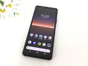 〇SONY ソニー Xperia 10 II SOV43 au 64GB ブラック Android スマートフォン 動作品