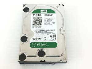 〇Western Digital WD20EZRX 2TB SATA 3.5インチ WD Green 消去済 正常 内蔵ハードディスク 動作品