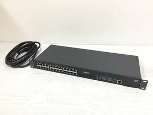 〇NEC QX-S1024GT-4G 1GbEベーシック・レイヤ2スイッチ 動作品