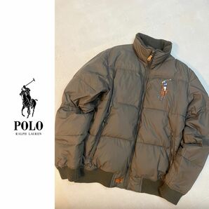 ポロバイラルフローレン ダウンコート ダウンジャケット ビックポニー XL Ralph Lauren