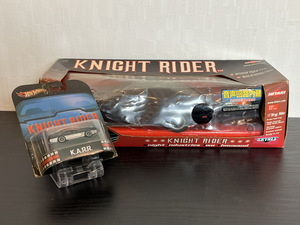 12484-00★HITARI KNIGHT RIDER ラジコンカー HotWHeeLs ミニカー 2点セット★