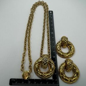 【0116】ヴィンテージ アクセサリー NINA RICCI ニナリッチ ネックレス イヤリング セット1円からの画像6