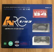 エポック社 インドアレーサー アールシーヨンサン レガシィB4 未開封品　EPOCH INDOOR RACER RC 1/43 SPEC-2 LEGACY B4_画像1