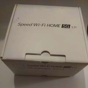 Speed Wi-fi Home 5G L11 ホームルーター ZTE Wi-Fi ACアダプタ 中古