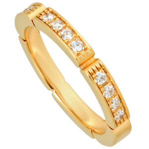 カルティエ Cartier マイヨン パンテール リング 指輪 ダイヤモンド #49 B4221100 K18YG レディース