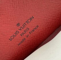 LOUIS VUITTON ルイヴィトン LV エピ ポルト2 カルト ヴェルティカル パスケース レッド M63207 SP1916_画像8