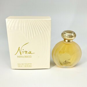 ほぼ未使用 NINA RICCI ニナリッチ 香水 オードトワレ eau de toilette 25ml 残量９割以上