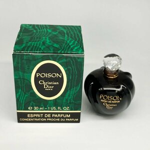 ほぼ未使用 Christian Dior クリスチャン・ディオール 香水 POISON ESPRIT DE PARFUM 30ml エスプリ ドゥ パルファム