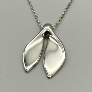  Tiffany Tiffany&Co. ho e-ru tail necklace SV925 silver 40.7cm 3.4g