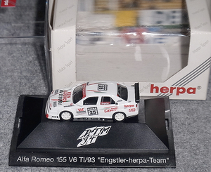 1/87 アルファロメオ 155 V6 TI 25号車 ホワイト DTM 1994 ALFA ROMEO