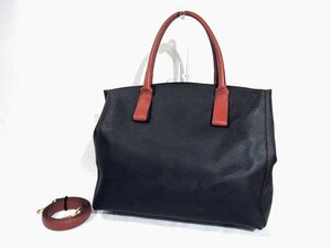 ◆超美品◆BOTTEGA VENETA*本革/型押しレザー*2WAY*トートバッグ*A4/肩掛け/斜め掛け可*メンズ*ビジネ*トラベル*バイカラー*イタリア製