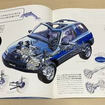 ☆SUVカタログ☆ 1994年5月発行 10系前期 トヨタ 初代RAV4 L 90年代ライトクロカン/フルタイム4WD/背面タイヤ/デタッチャブルトップ/E仕様_画像5