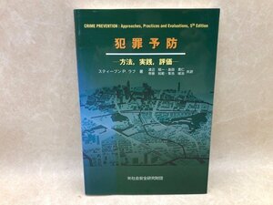 犯罪予防【方法、実践、評価】/メディアは犯罪と不安を引き起こすか・知能指数と非行/スティーブンP．ラブ　CIK490