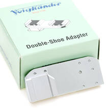 フォクトレンダー Voigtlander ダブルシューアダプター ダブルシュー アダプター Double-Shoe Adapter 元箱付き　未使用_画像2