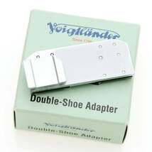 フォクトレンダー Voigtlander ダブルシューアダプター ダブルシュー アダプター Double-Shoe Adapter 元箱付き　未使用_画像3