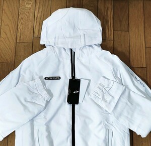 （物20）定価9,020円　新品　エスエスケイ SSK　厚手　裏起毛ウィンドジャケット　SXA130S 　白　メンズL