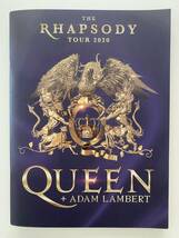 クィーン　ラプソディツアー　THE RHAPSODY TOUR 2020 パンフレット QUEEN+ADAM LAMBERY クイーン＋アダム・ランバート_画像1