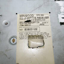 KENWOOD　ケンウッド　DPX-550　2Dサイズ　CD&カセットデッキ J6241_画像5