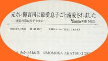 元カレ御曹司に最愛息子ごと溺愛されました～二度目の恋はひそやかに～ (ヴァニラ文庫) 文庫 2023/5　★あかつき もも花 (著) 【061】_画像3