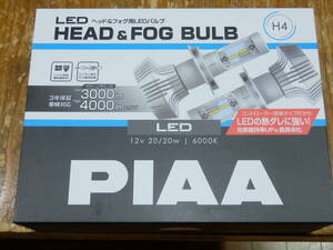 【新品】LEH150 PIAA ヘッド＆フォグ用LEDバルブ 6000K H4