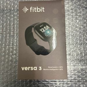 Fitbit Versa 3 ブラック/ブラック