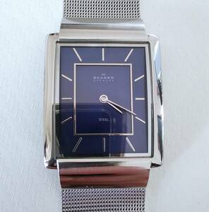 ◆SKAGEN　クオーツ腕時計　男性用　[224LSSN]