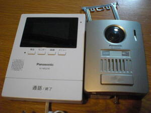 ワイヤレステレビドアホン　Panasonic　パナソニック　VL-MGZ30　中古