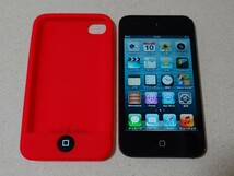 Apple iPod touch 第4世代 64GB【A1367】カバー付き 初期化済み_画像1