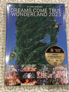 DVD★ 史上最強の移動遊園地 DREAMS COME TRUE WONDERLAND 2023( 数量生産限定盤 3DVD + GOODS ) ドリカム ドリームズ カム トゥルー