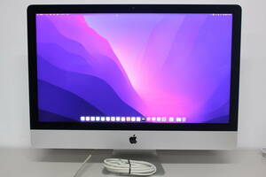 iMac（Retina 5K,27-inch,Late 2015）3.3GHz Core i5〈MK482J/A〉⑤