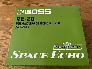 【新品同様】BOSS RE-20 Space Echo スペースエコー　ROLAND 　エコー　ディレイ リバーブ　ボス　ローランド　美品