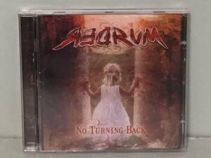 REDRUM / NO TURNING BACK　　2015年　ギリシャ盤リマスターCD